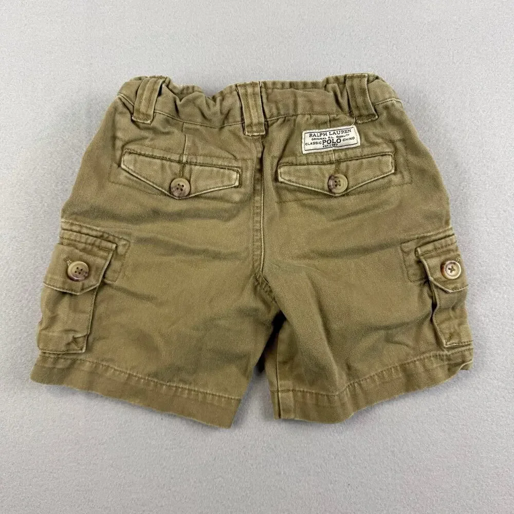 Polo Ralph Lauren Toddler Cargo Shorts Khaki 3T